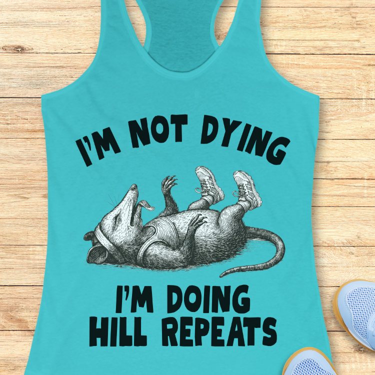 Doing Hill Repeats Tank Top