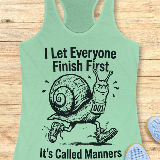 It's Called Manners Tank Top