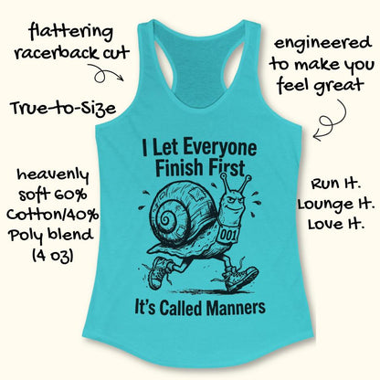 It's Called Manners Tank Top