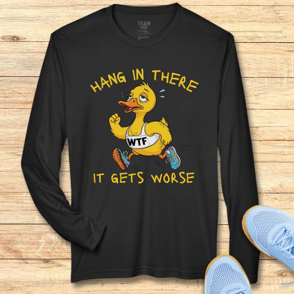 It Gets Worse Moisture-Wicking & Lightweight Running Performance Shirt