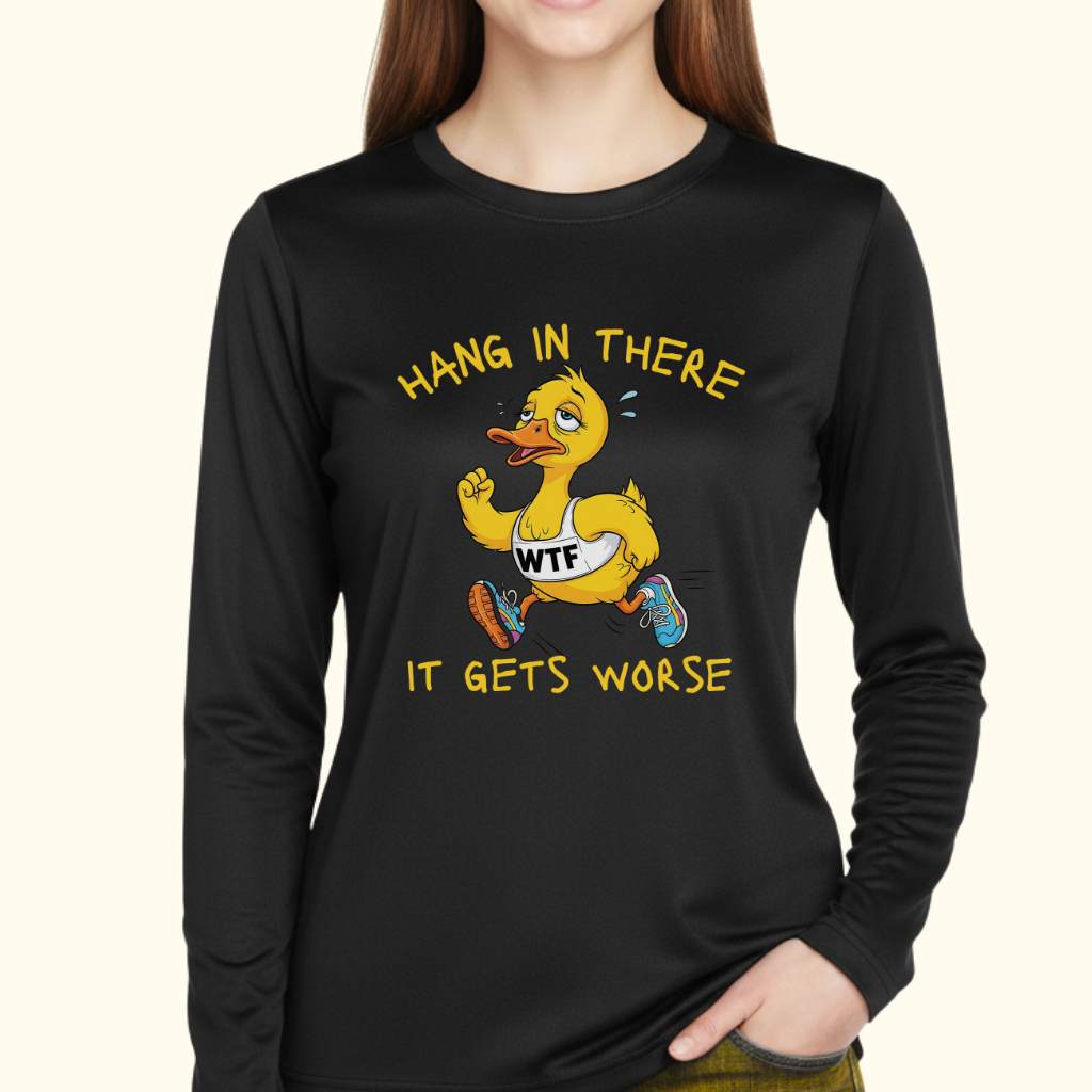 It Gets Worse Moisture-Wicking & Lightweight Running Performance Shirt