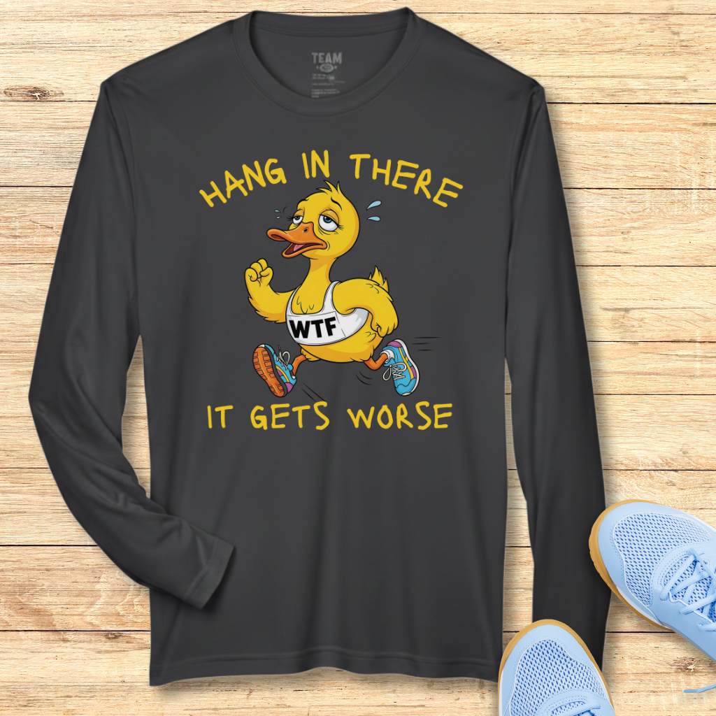 It Gets Worse Moisture-Wicking & Lightweight Running Performance Shirt