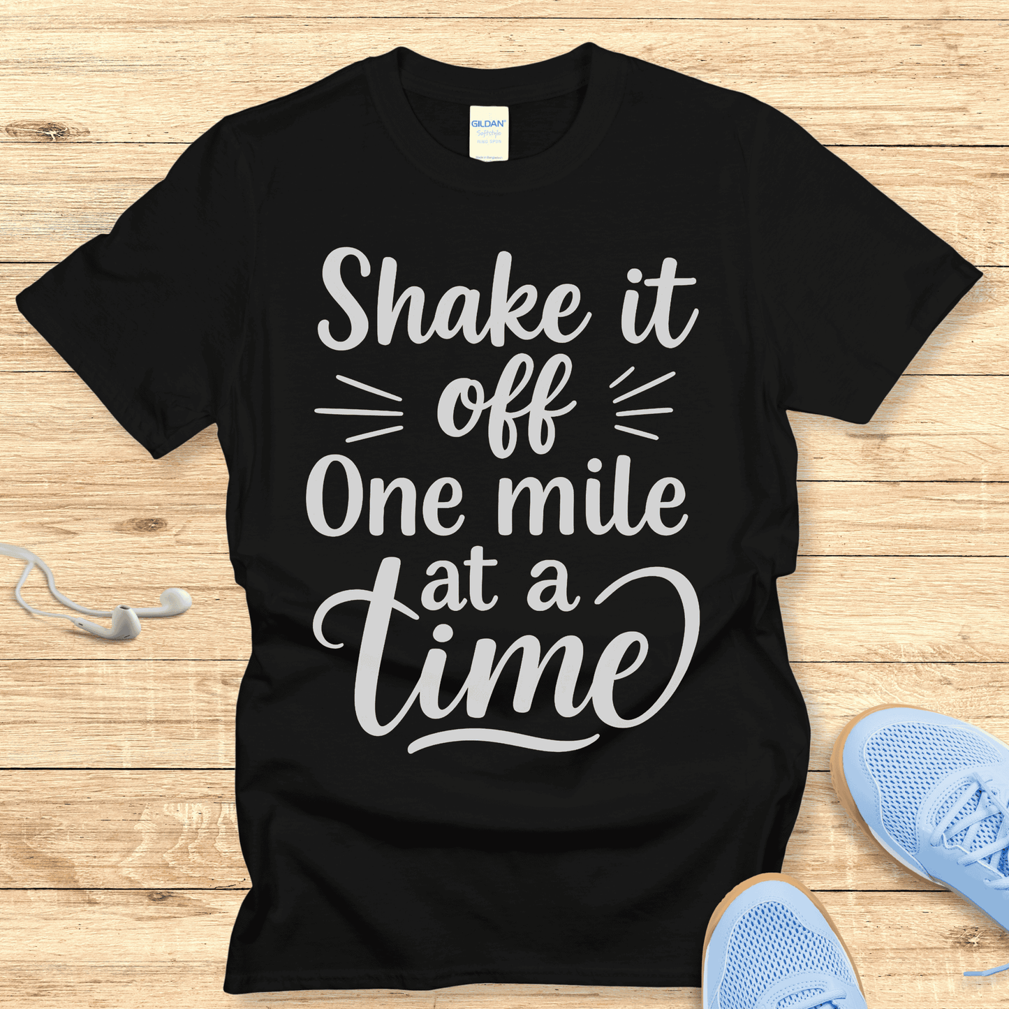 Motivation Running Shirt  Women Runners T-Shirt Shake It Off