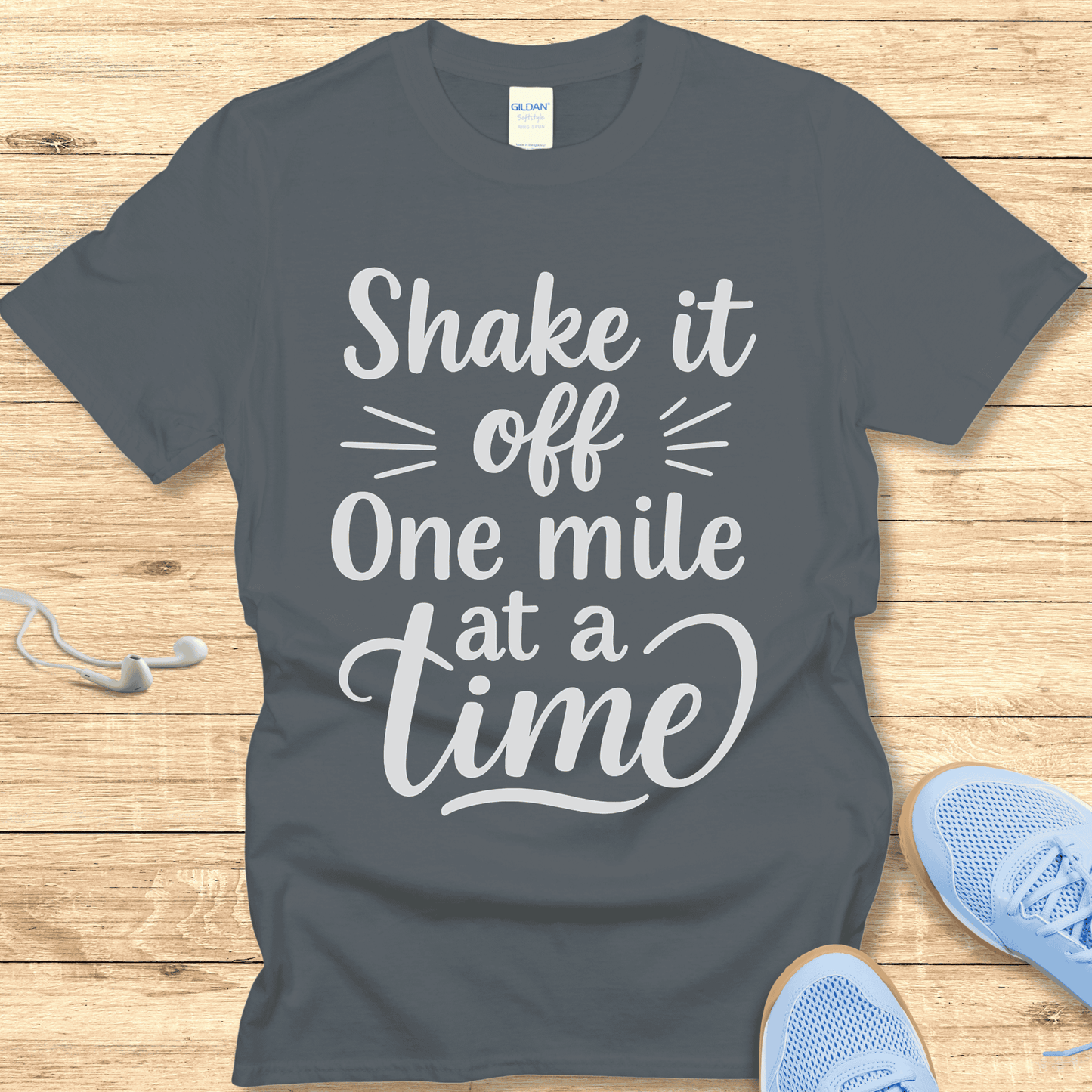 Motivation Running Shirt  Women Runners T-Shirt Shake It Off