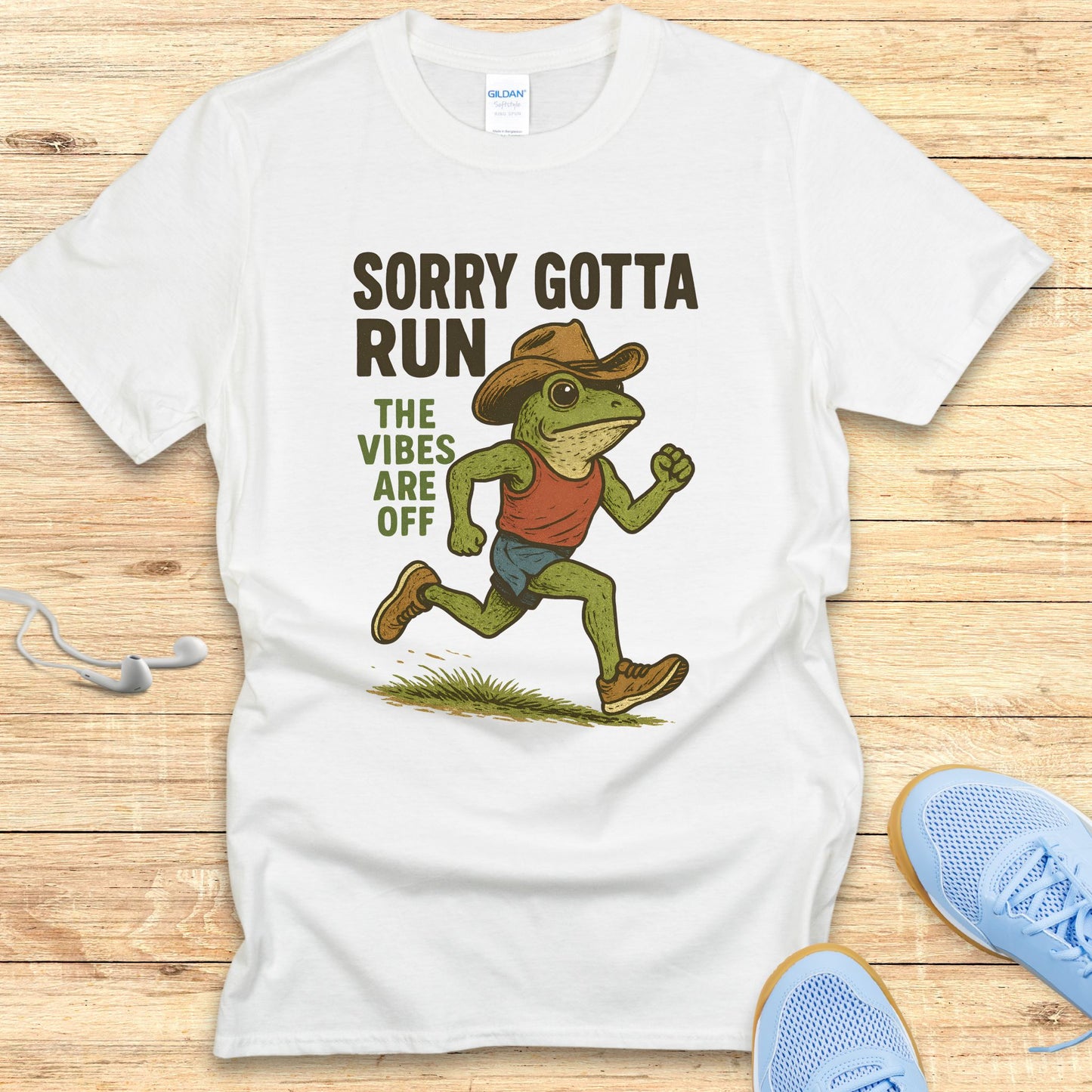 Funny Running Shirt  Women Runners T-Shirt Got to Run Vibes are Off