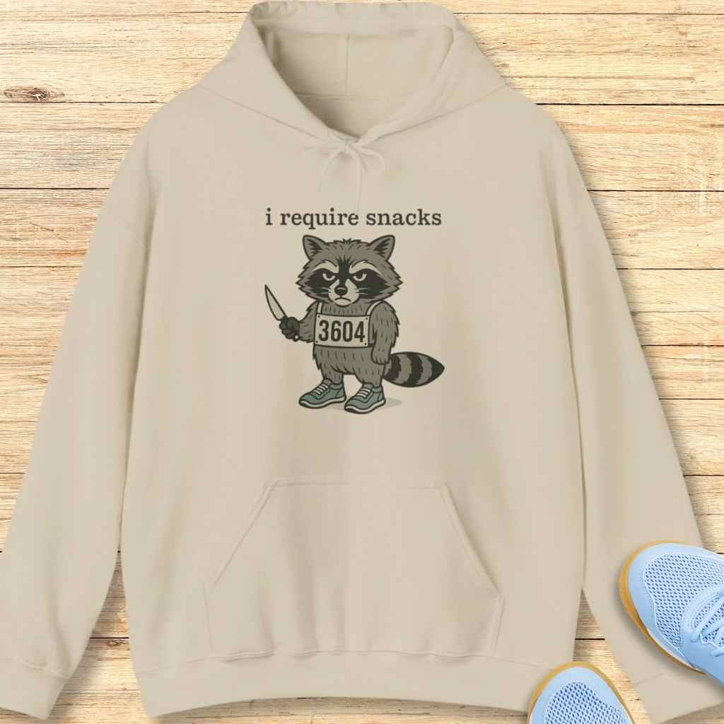 I require Snacks Hoodie Sweatshirt