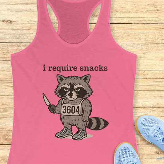 I require Snacks Tank Top