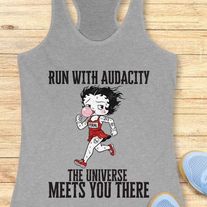 Run With Audacity Tank Top