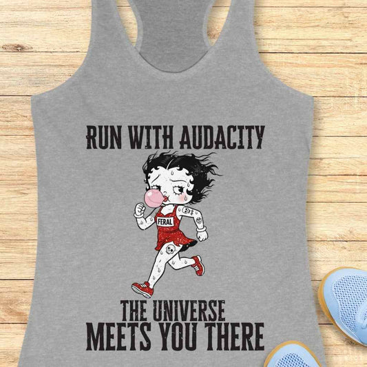 Run With Audacity Tank Top