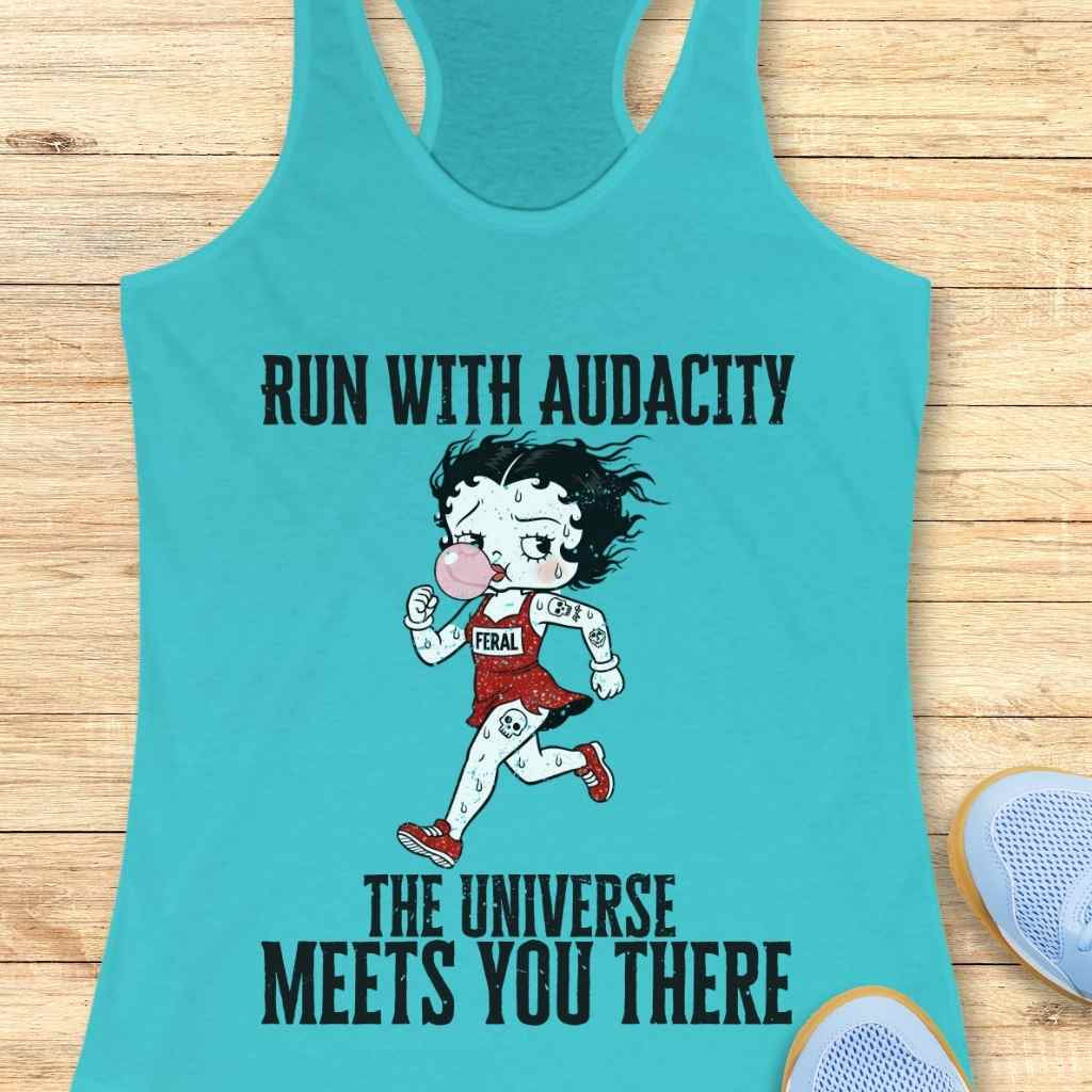 Run With Audacity Tank Top
