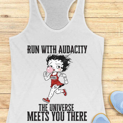 Run With Audacity Tank Top