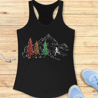 Colorful Trees Tank Top
