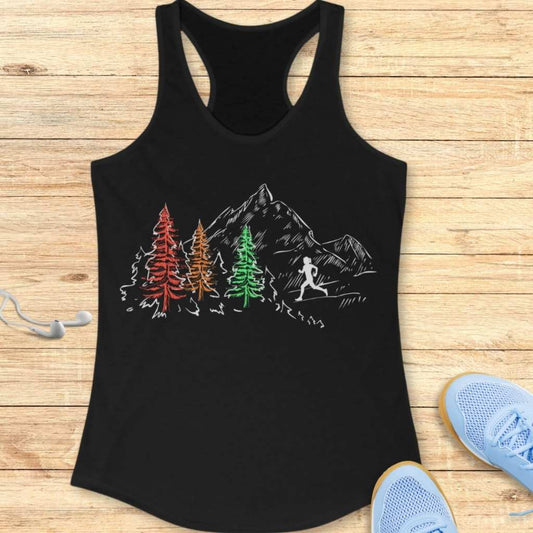 Colorful Trees Tank Top