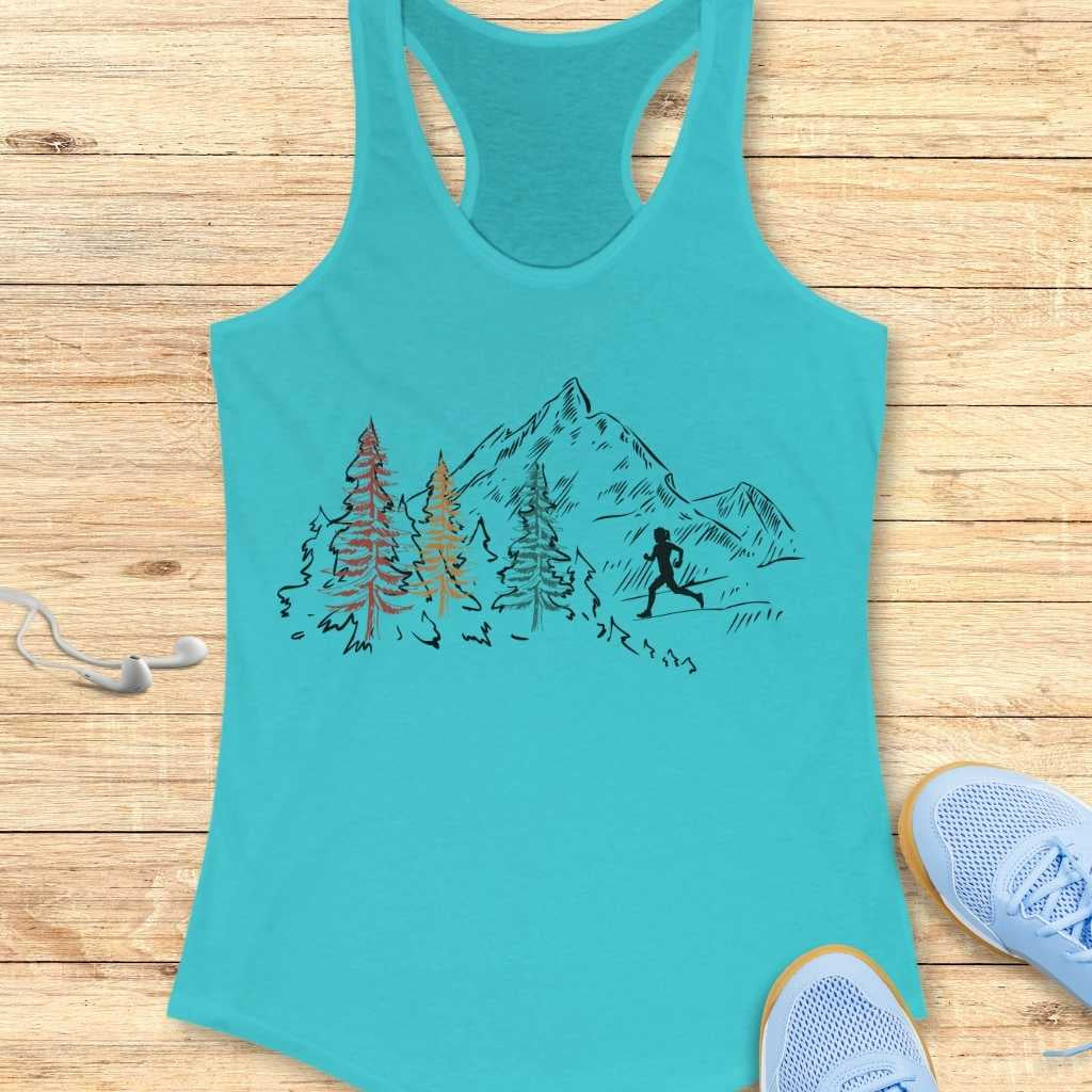 Colorful Trees Tank Top