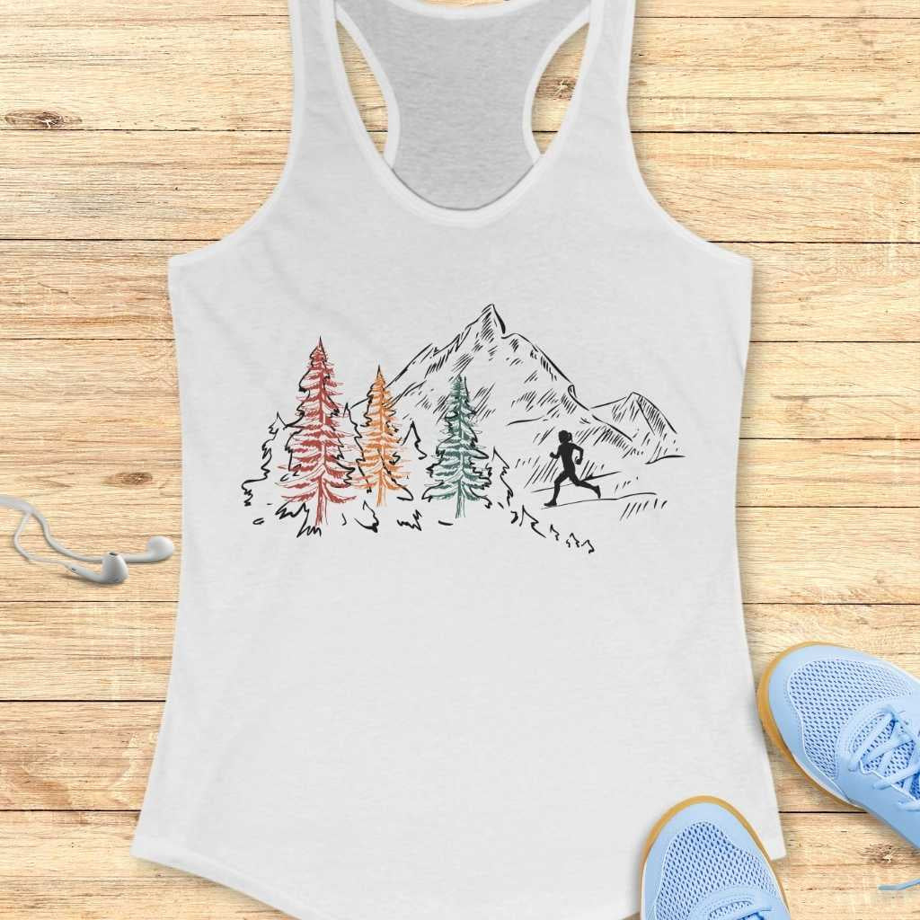 Colorful Trees Tank Top