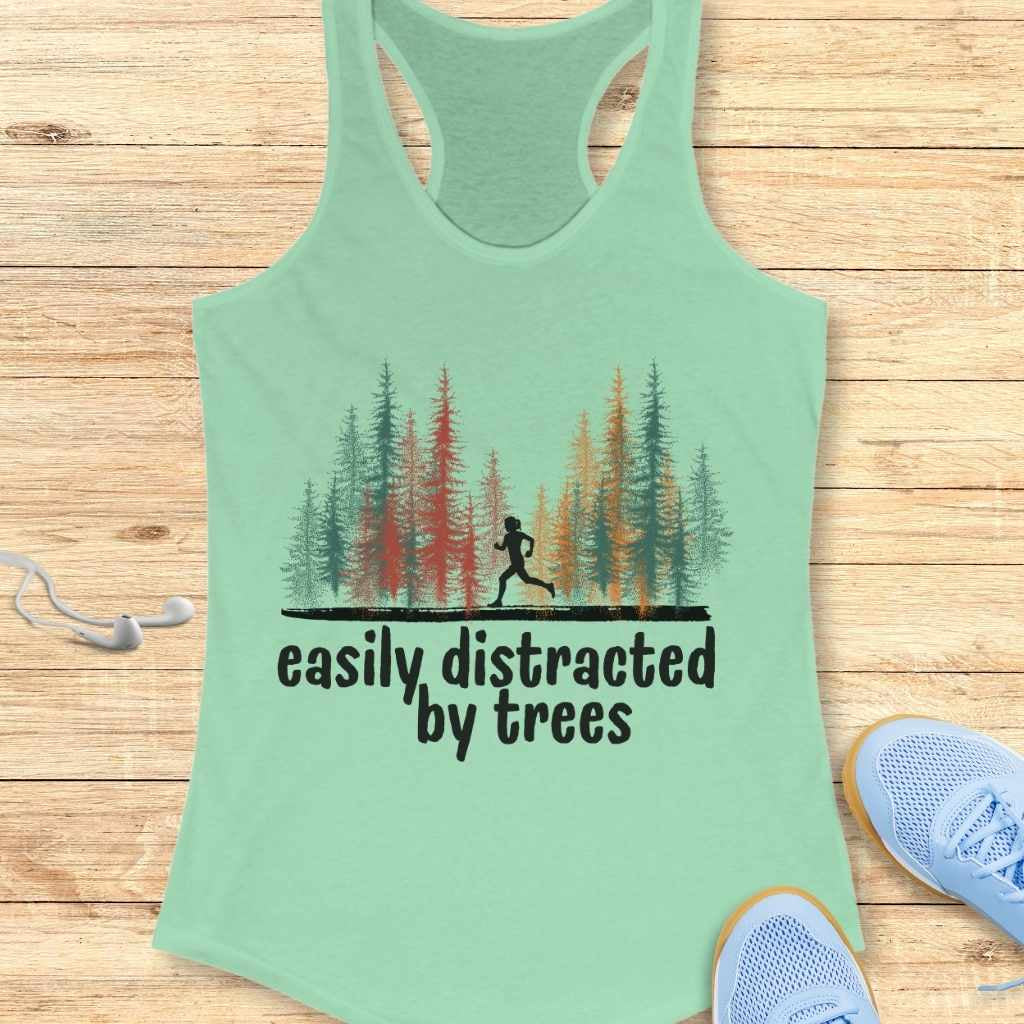 Distracted by Trees Tank Top