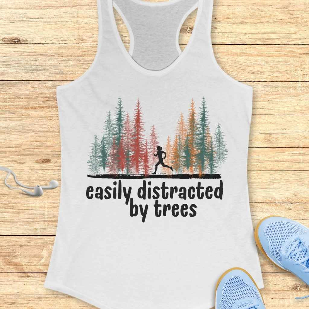 Distracted by Trees Tank Top