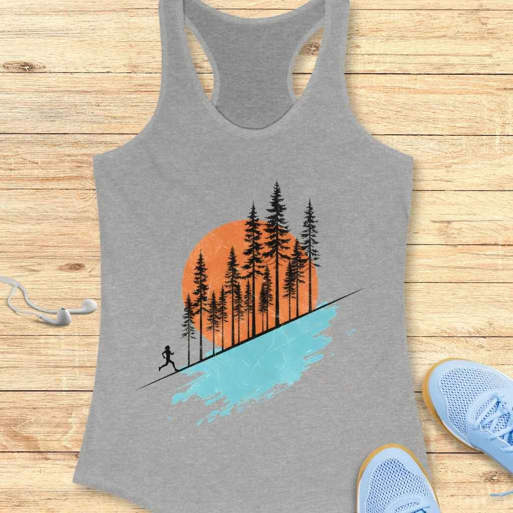 Sunset Running Tank Top