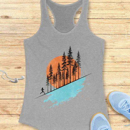 Sunset Running Tank Top