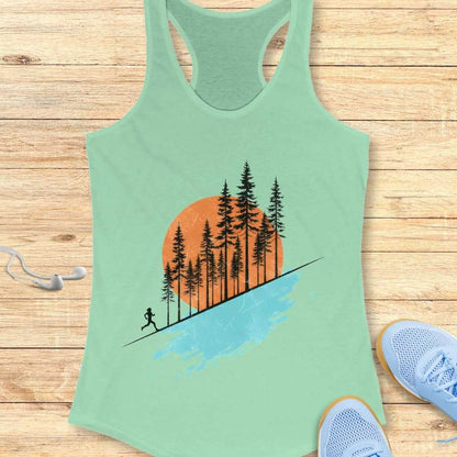 Sunset Running Tank Top