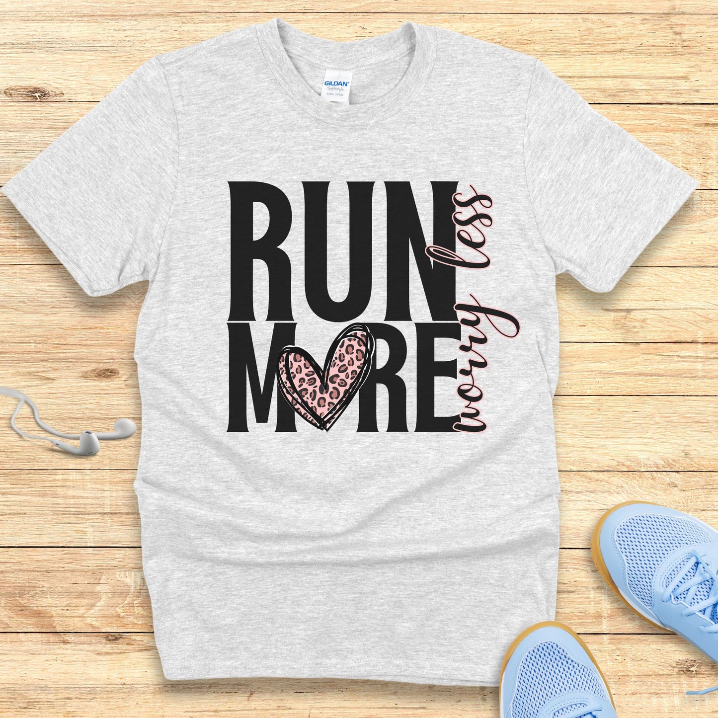 Wellness Running Shirt for Women - Run More T-Shirt
