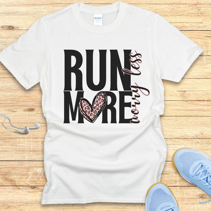 Wellness Running Shirt for Women - Run More T-Shirt