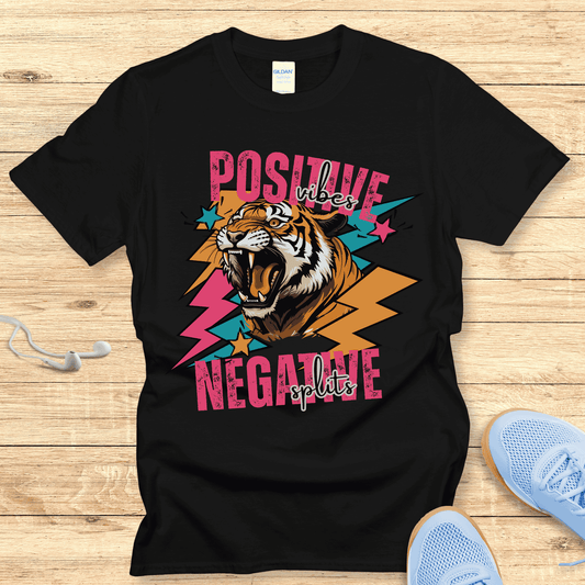 Empowering  Running Shirt  Women Runners T-Shirt Gift - Positive vibes