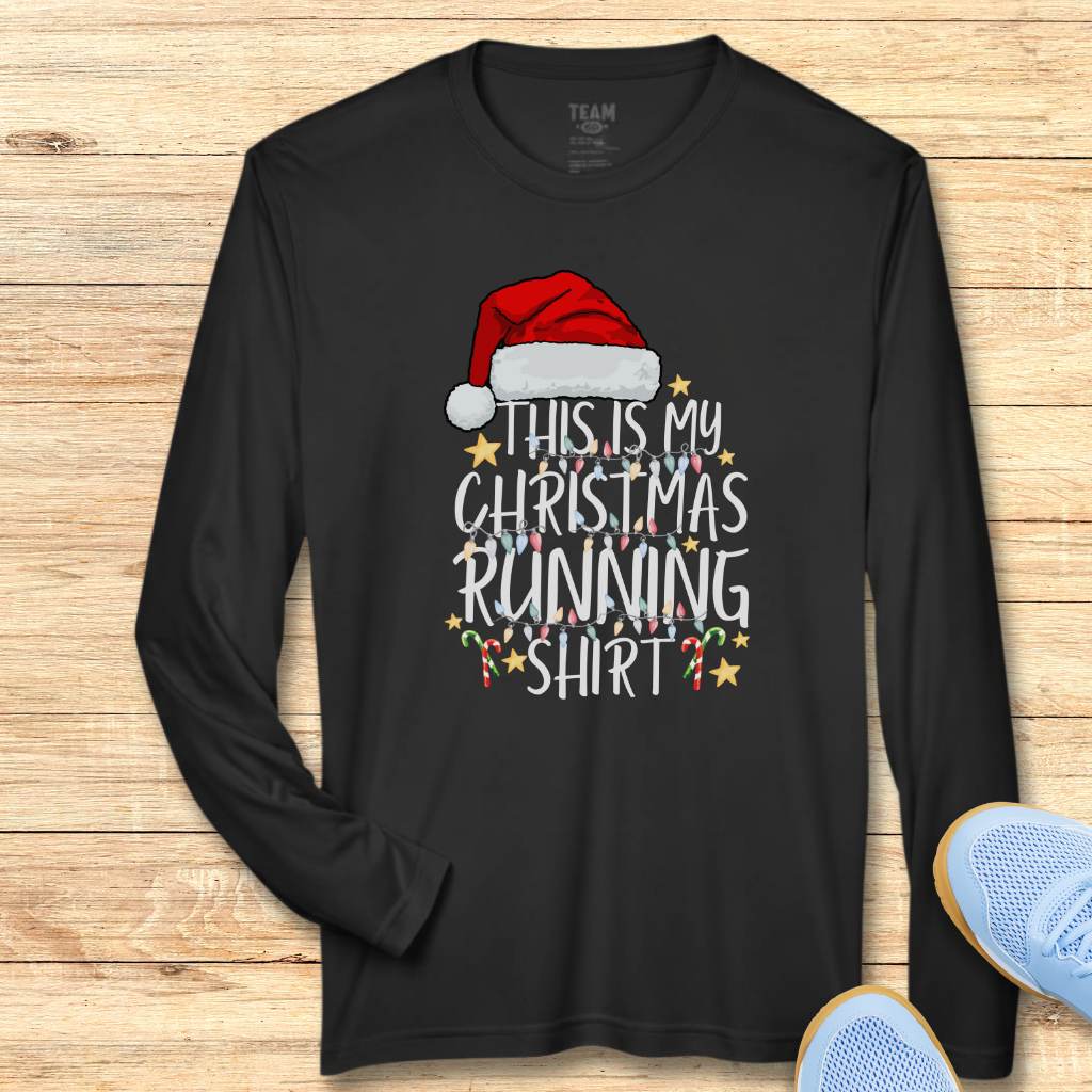 Xmas Running Shirt Moisture-Wicking & Lightweight Performance Running Shirt