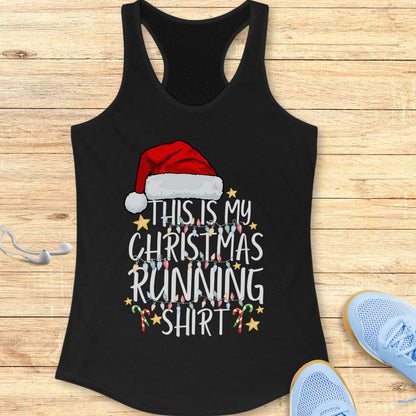 Xmas Running Shirt Tank Top