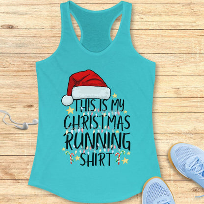 Xmas Running Shirt Tank Top