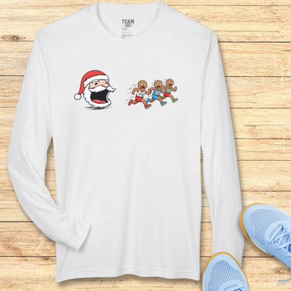 Santa's Cookies Moisture-Wicking & Lightweight Performance Running Shirt