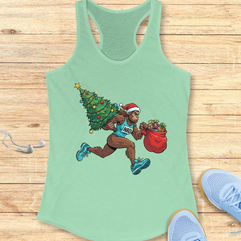 Xmas Big Foot Tank Top