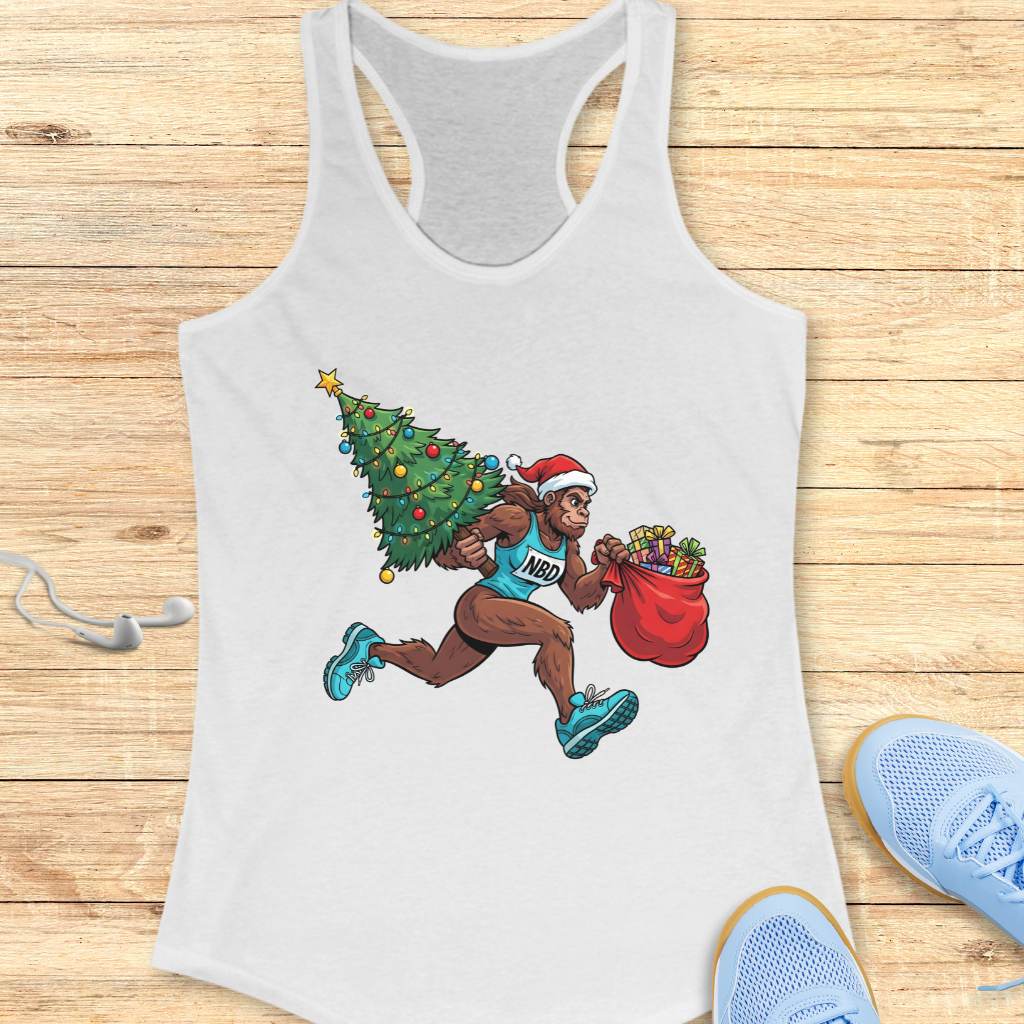 Xmas Big Foot Tank Top