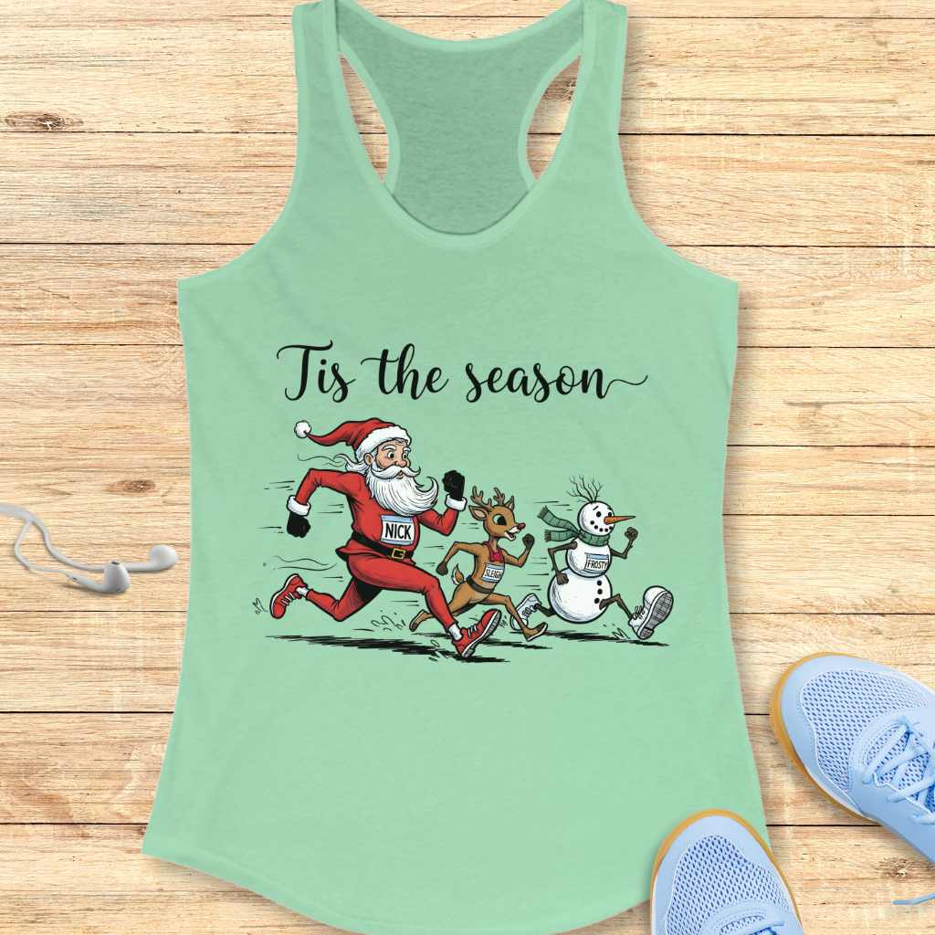 Xmas Running Tank Top