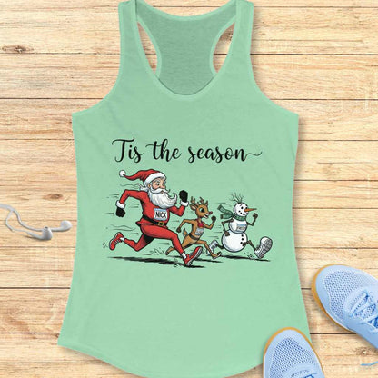 Xmas Running Tank Top