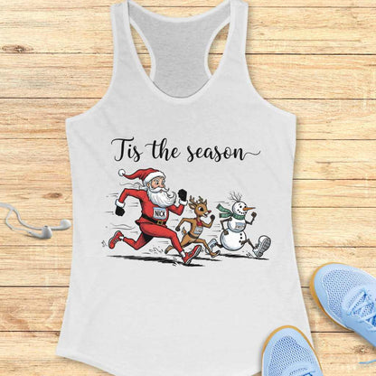 Xmas Running Tank Top
