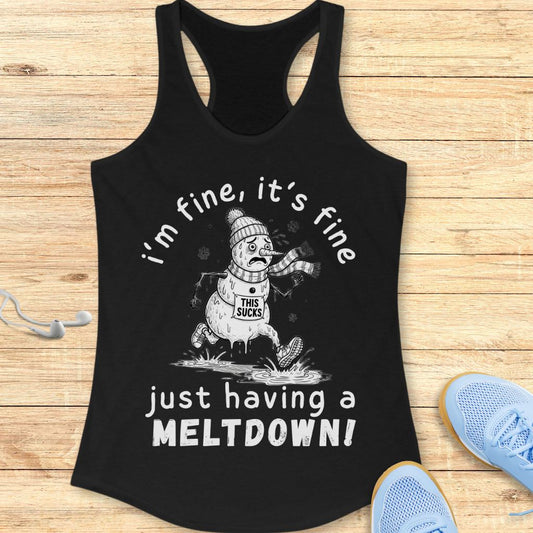 Melting Xmas Tank Top