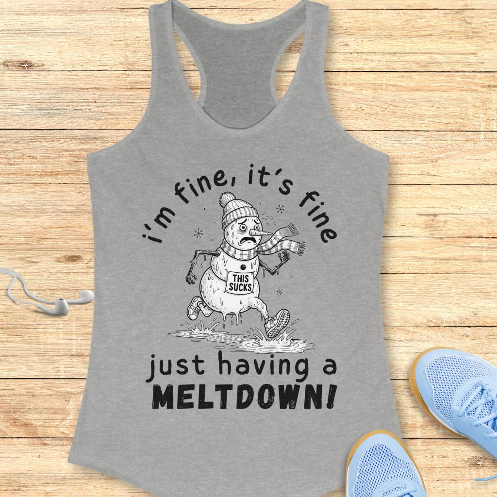 Melting Xmas Tank Top