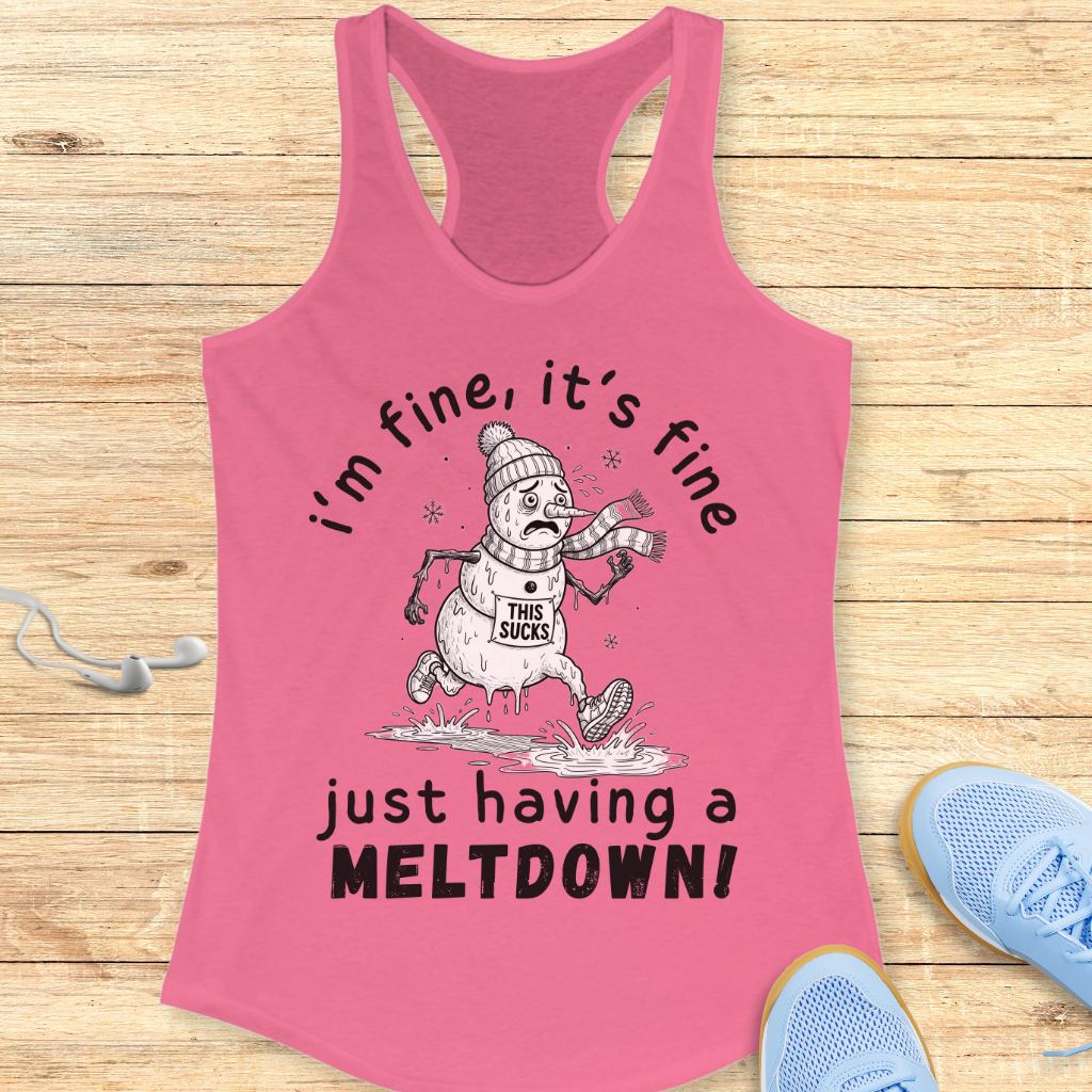Melting Xmas Tank Top