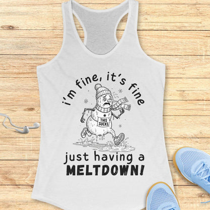 Melting Xmas Tank Top