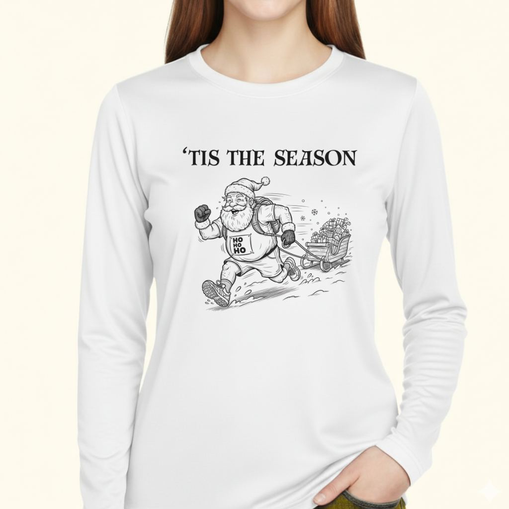 'Tis the Season Moisture-Wicking & Lightweight Performance Running Shirt