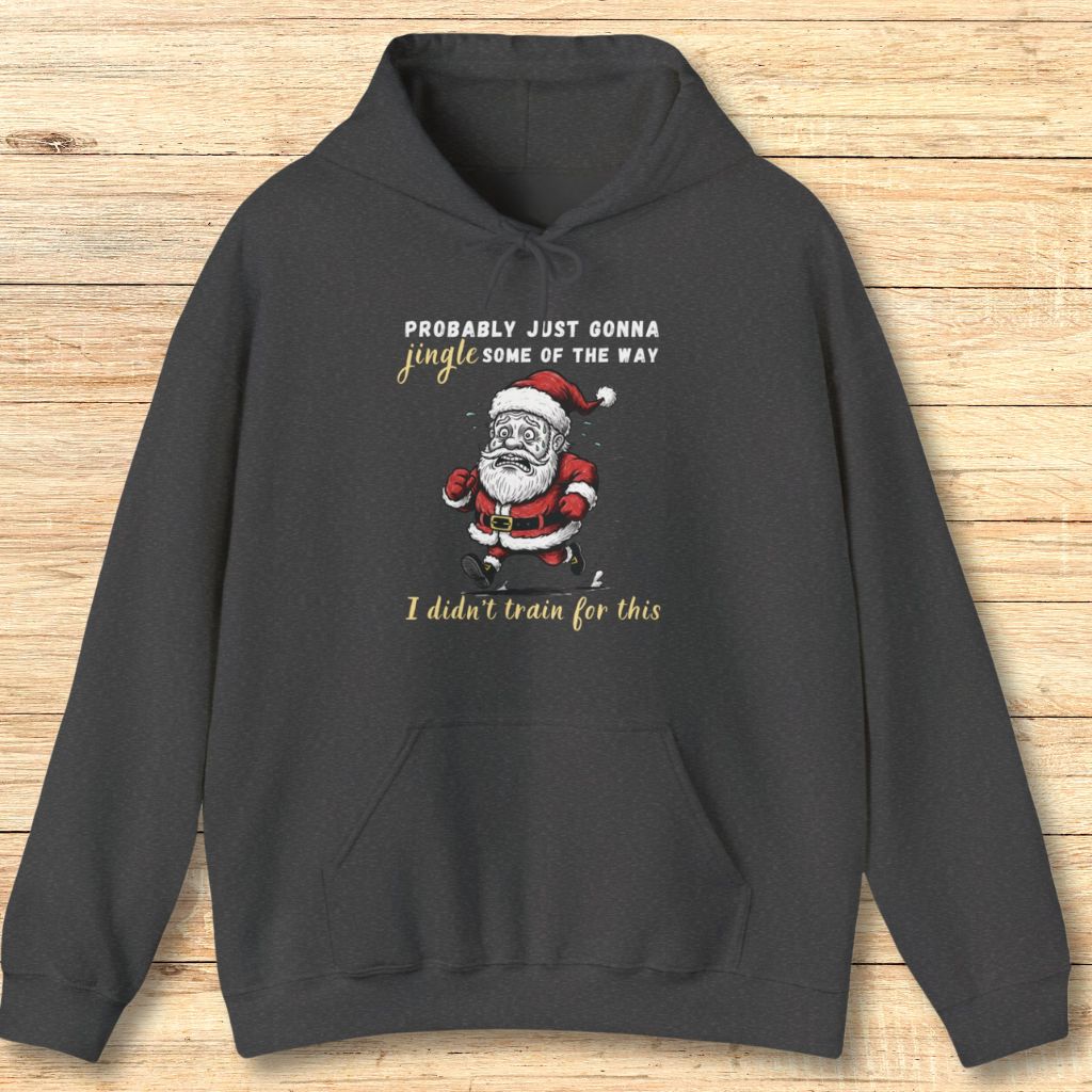 Jingle Santa Hoodie Sweatshirt