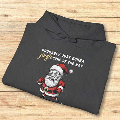 Jingle Santa Hoodie Sweatshirt