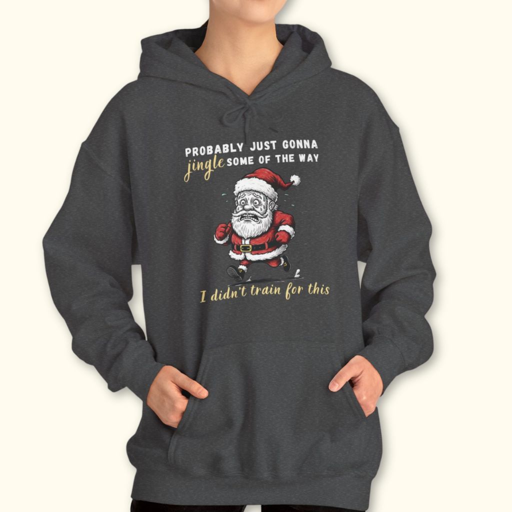 Jingle Santa Hoodie Sweatshirt
