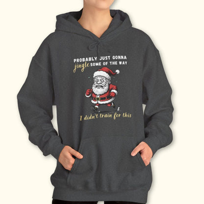 Jingle Santa Hoodie Sweatshirt