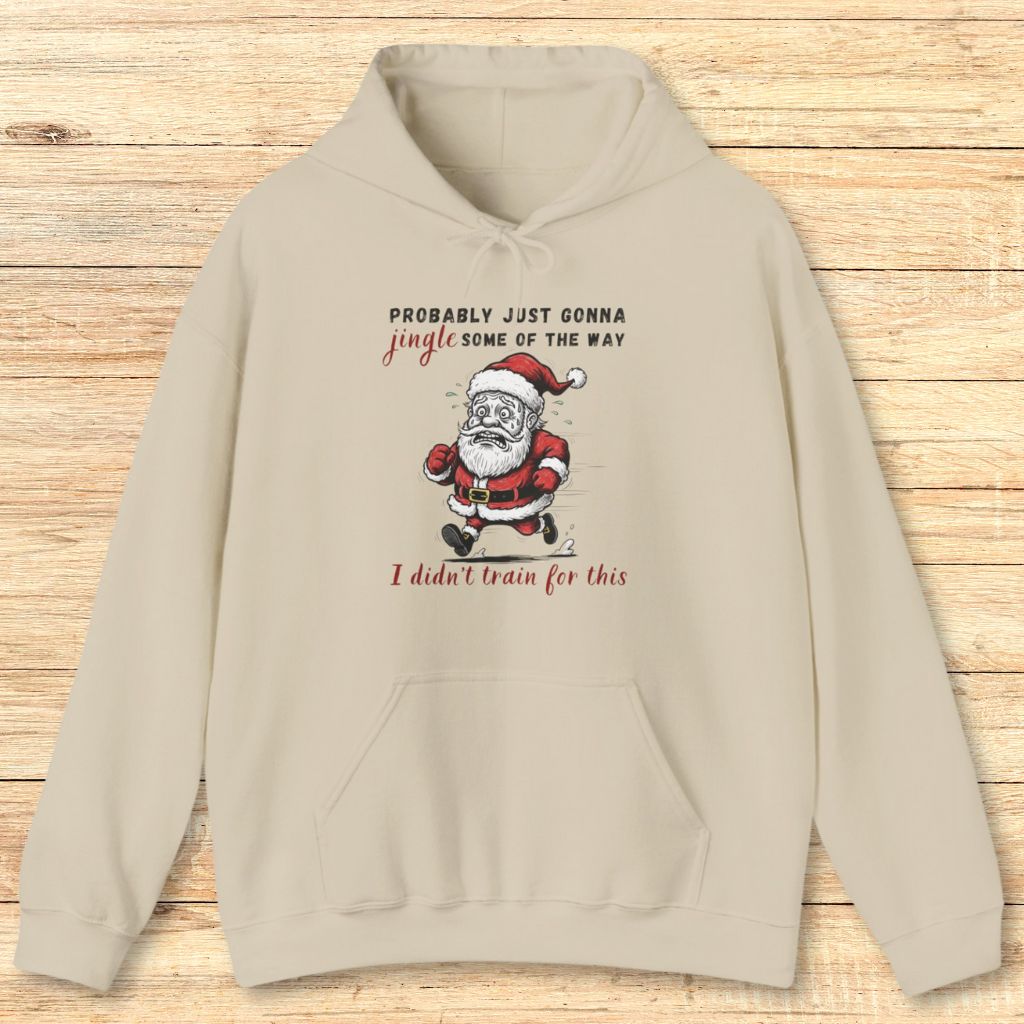 Jingle Santa Hoodie Sweatshirt