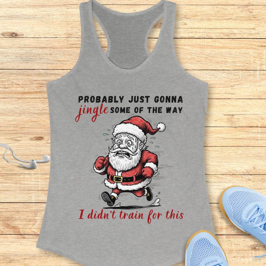 Jingle Santa Tank Top