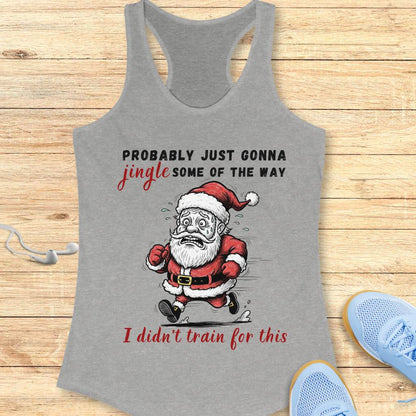 Jingle Santa Tank Top