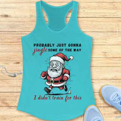 Jingle Santa Tank Top