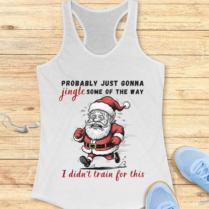 Jingle Santa Tank Top